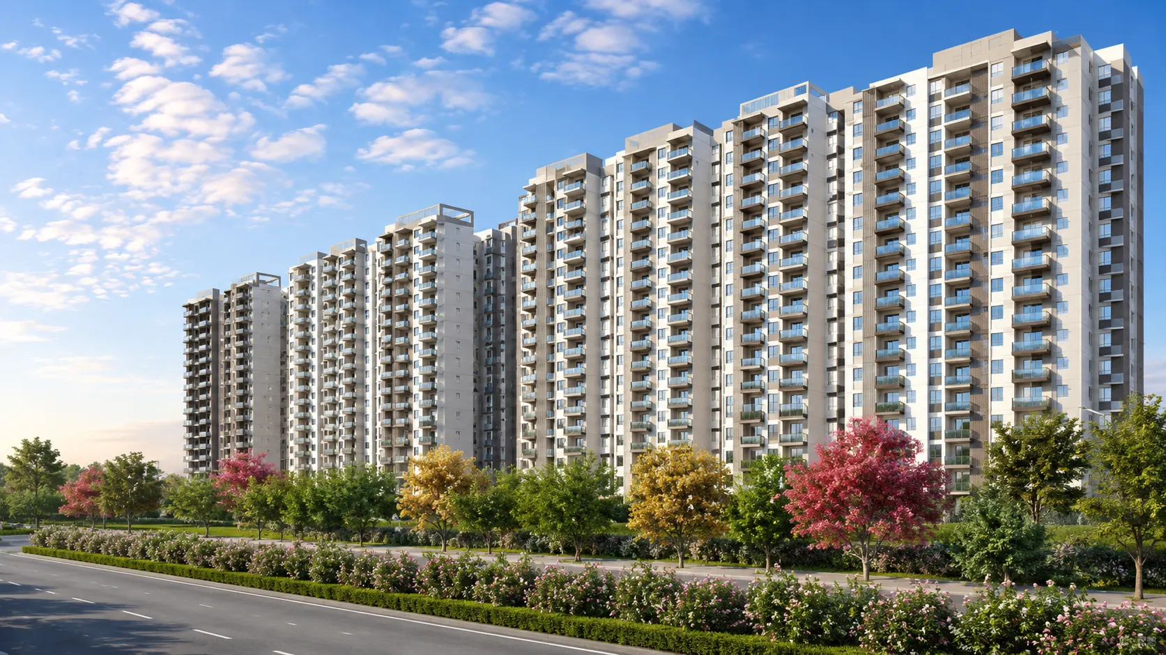  LNT Thanisandra luxury apartments